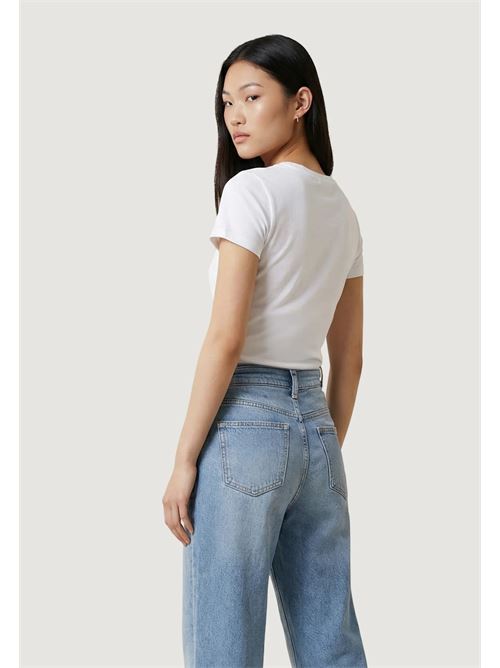 placed institutional baby tee CALVIN KLEIN JEANS | LV047F842GYAF